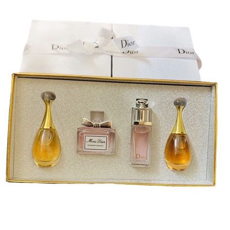 dior miniature perfumes|Dior miniature perfume gift set.